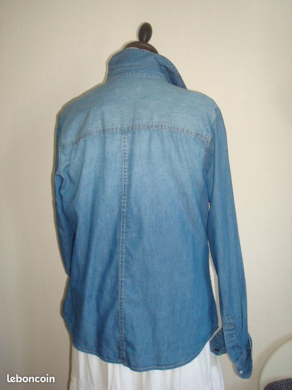 Chemise Jean denin stone (image 2)