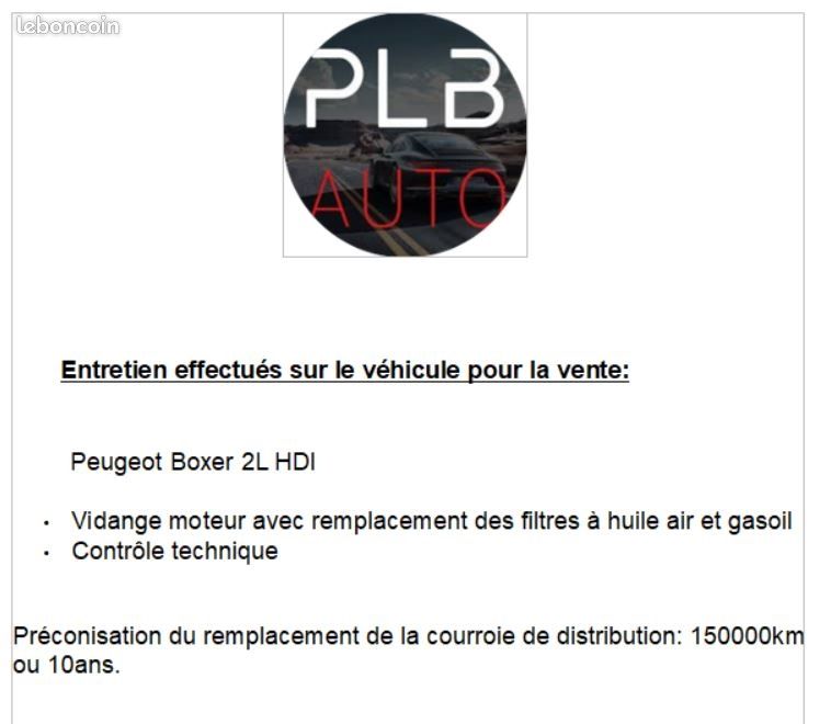 Peugeot BOXER FG 2.0 BLUEHDI 130CV 15 825 HT PLB AUTO (image 2)