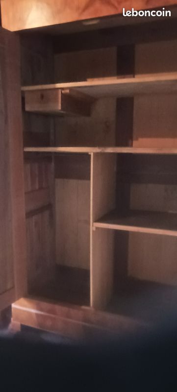 Armoire ancienne rustique 2 portes (image 2)