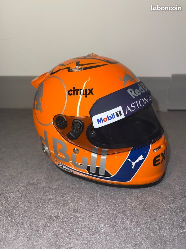 Casque Max Verstappen 2018 Spa Custom - F1 Red Bull (image 2)