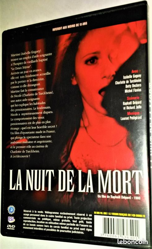 DVD La Nuit de la Mort (1980/2003) (image 2)