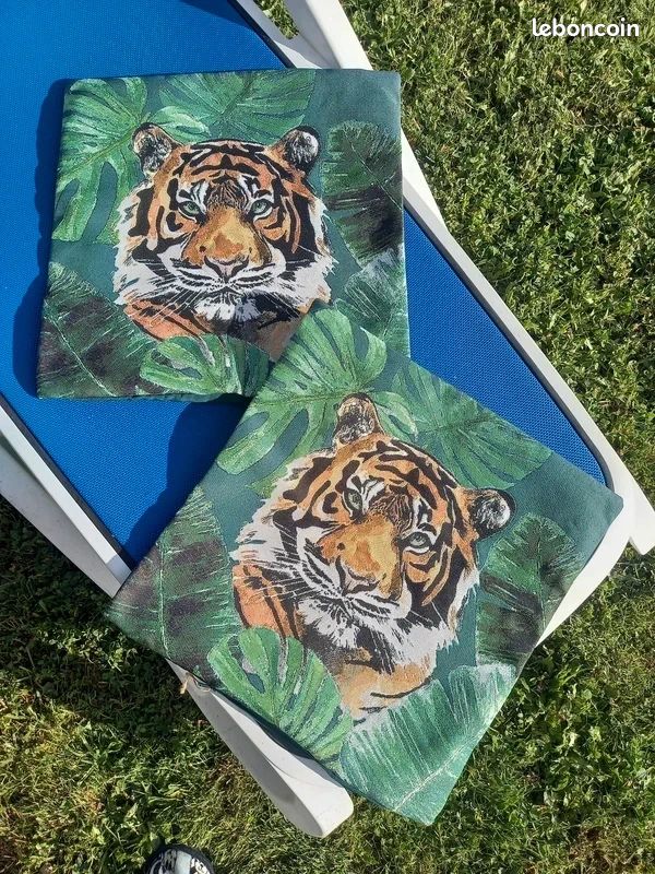 2 housse Ă coussins tigre đ
Dunelm (image 1)