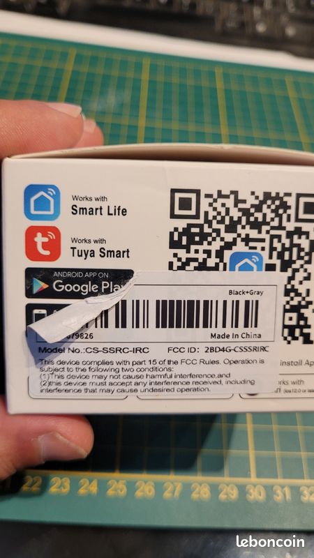 Telecommande infrarouge connecté wifi google home tuya (image 4)