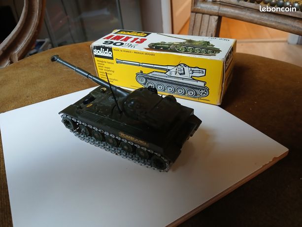 Solido 1/50 Char AMX13 – Armée Française, Version 1971 (280), Miniature Métal