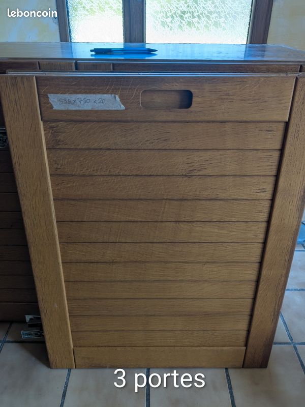 Porte placard cuisine en chene (image 1)