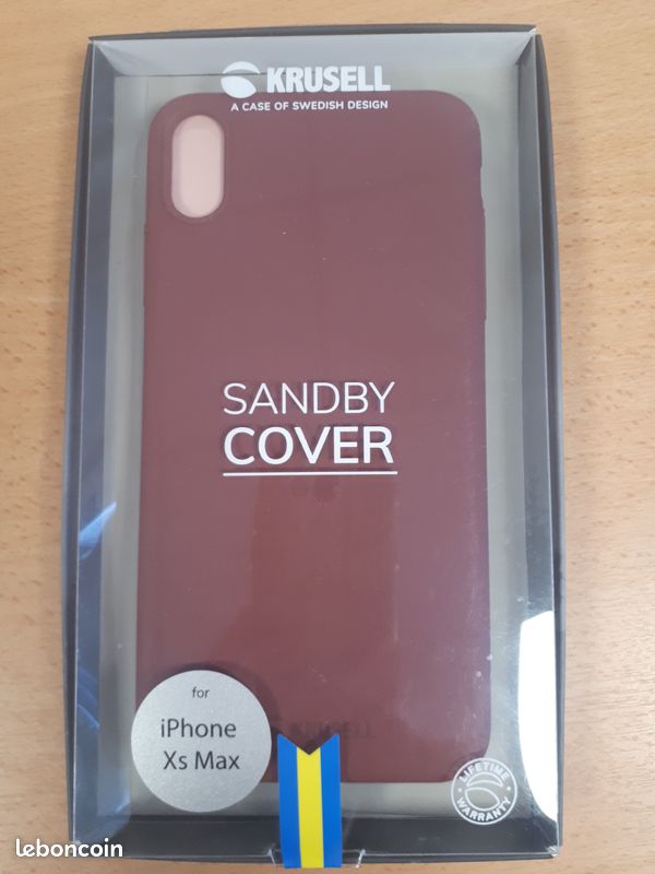 Coque iphone XS Max Krusell neuve (image 1)