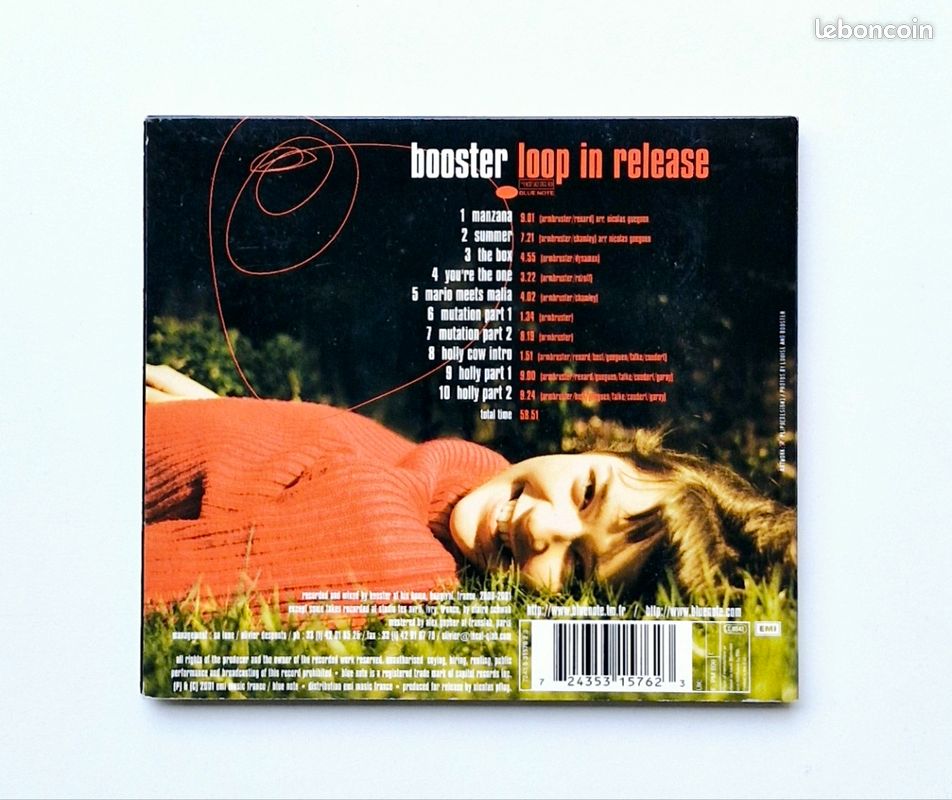💿 cd digipack - booster : loop in release (image 2)