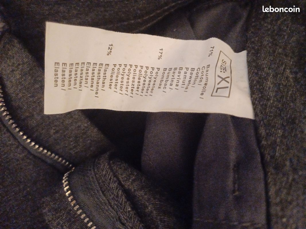 Jean skinny gris chiné coupé droite (image 8)