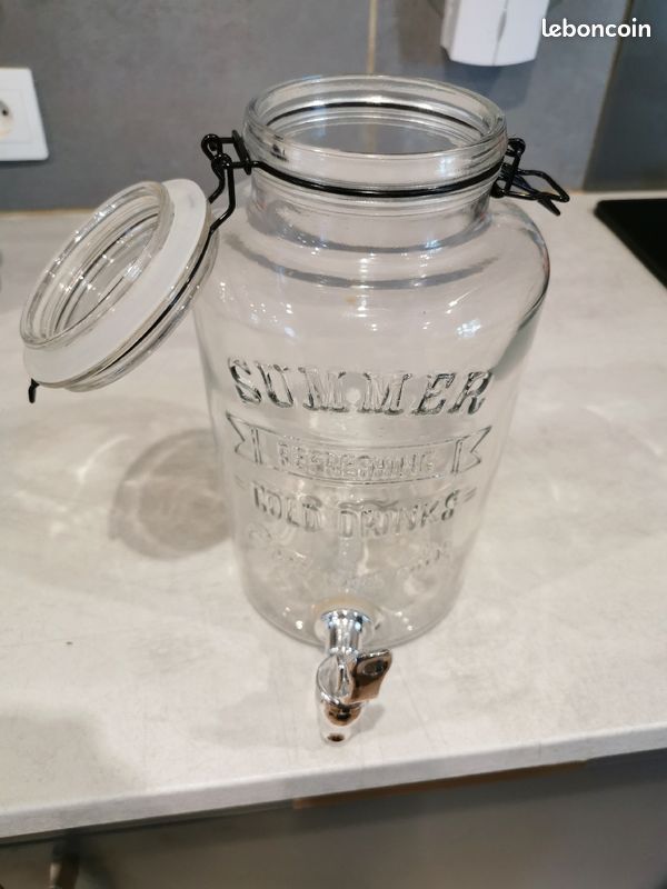 Bocal pour cocktail en verre (image 3)