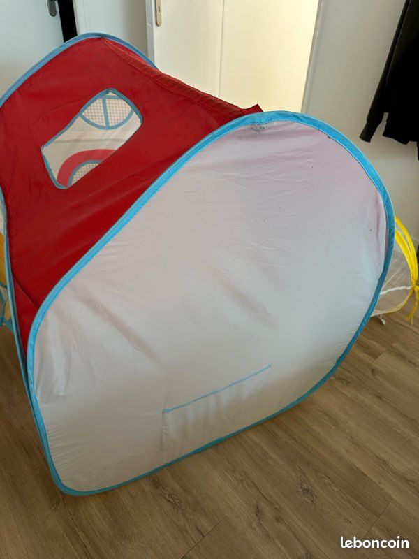 Maison enfant pop up avec tunnel multicolore Oxybul | La Redoute
