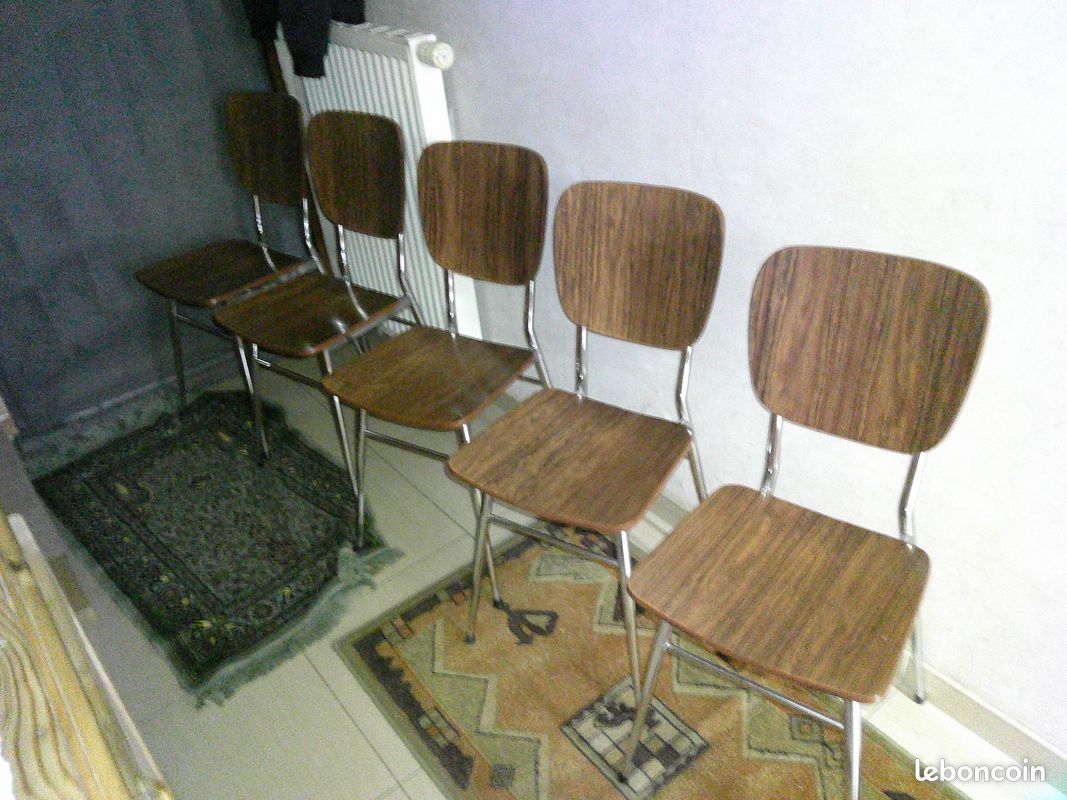 Tables chaises et tabourets en formica (image 6)