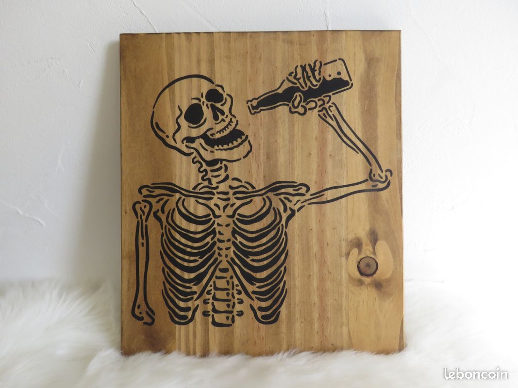 Tableau squelette bois (image 1)
