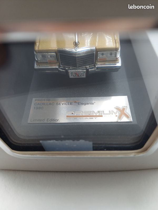 Premium X Cadillac Seville Elegante 1980 marron métallisé 1/43 PRD110 (image 3)