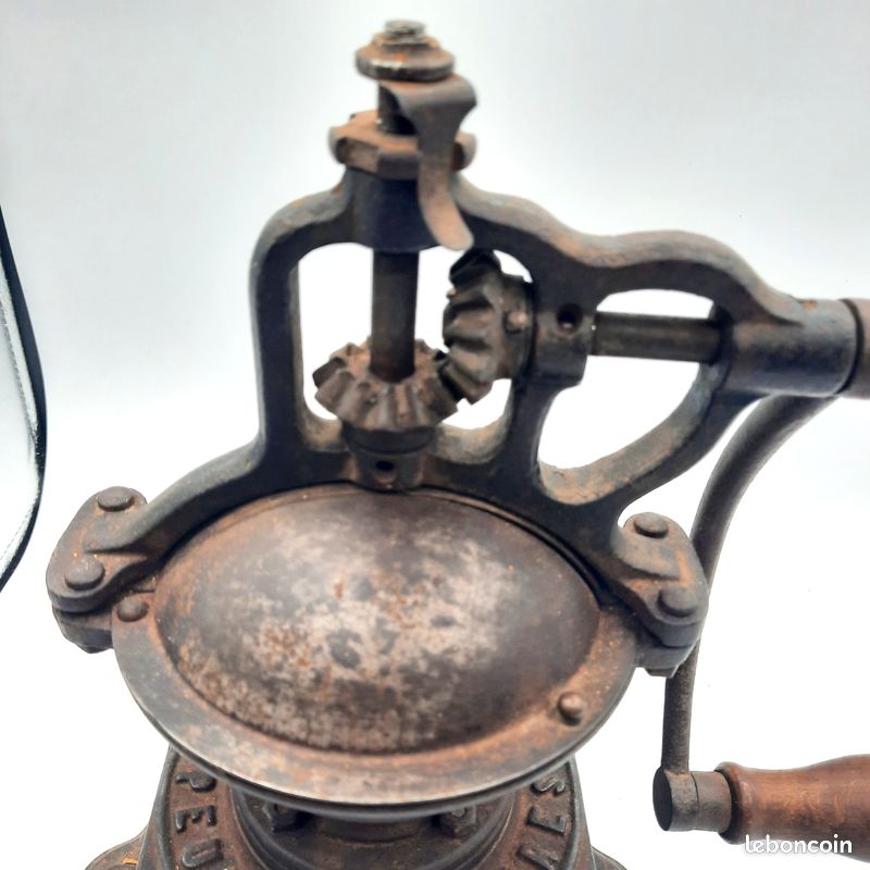 Moulin à café ancien de comptoir PEUGEOT FRERES/ Modèle A 0 (image 7)