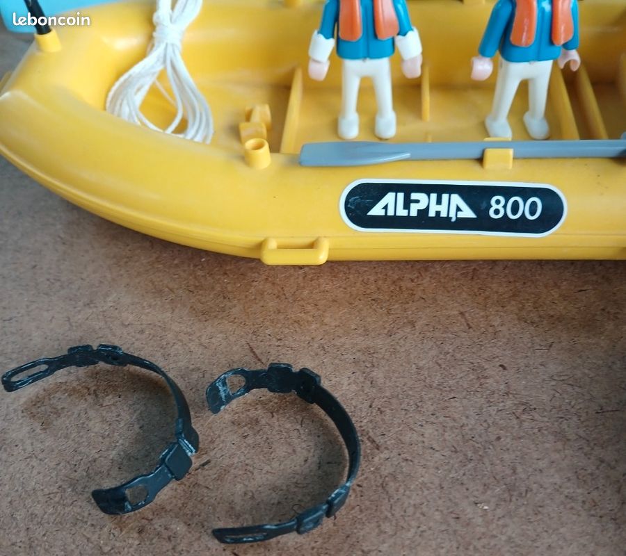Playmobil vintage bâteau Alpha 800 (11) (image 4)
