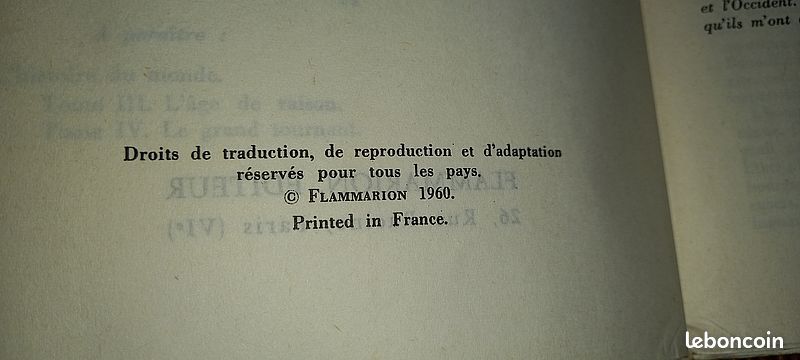 Histoire du Monde tome 2 par Jean Duché daté 1960 (image 4)