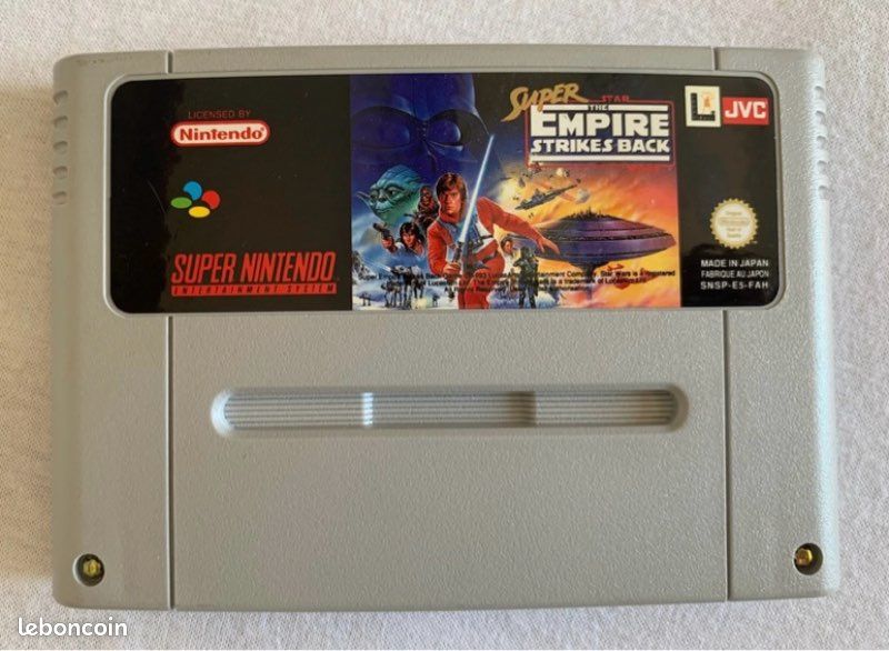 Super Star Wars Empire Strike Back super Nintendo édition JVC complet bon état (image 7)