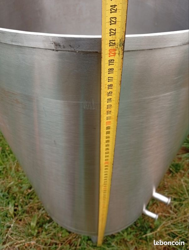 Cuve inox sur pieds 240L (image 8)