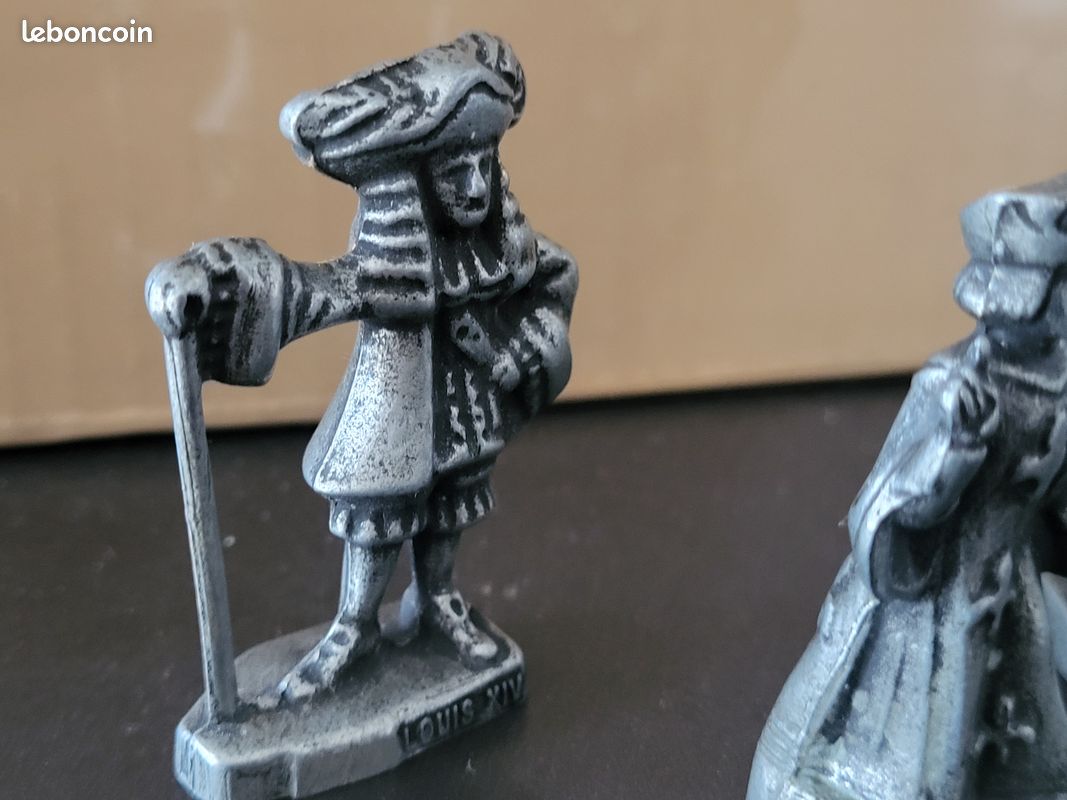 Figurines Starlux - Les 8 Rois De France - Édition Atlas - Occasion (non Jouées)