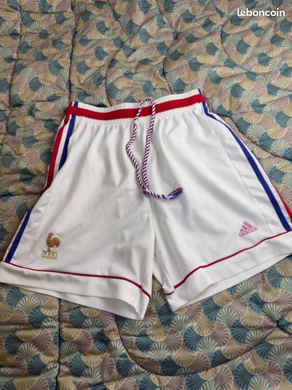 Short Adidas Équipe de France 1998 Vintage – FFF (image 1)