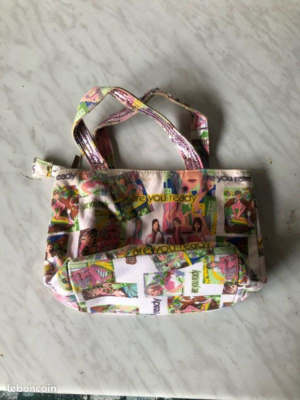 Sac à Main Jennyfer Noir - Occasion, Polyester, Style Quotidien, Pour Femme