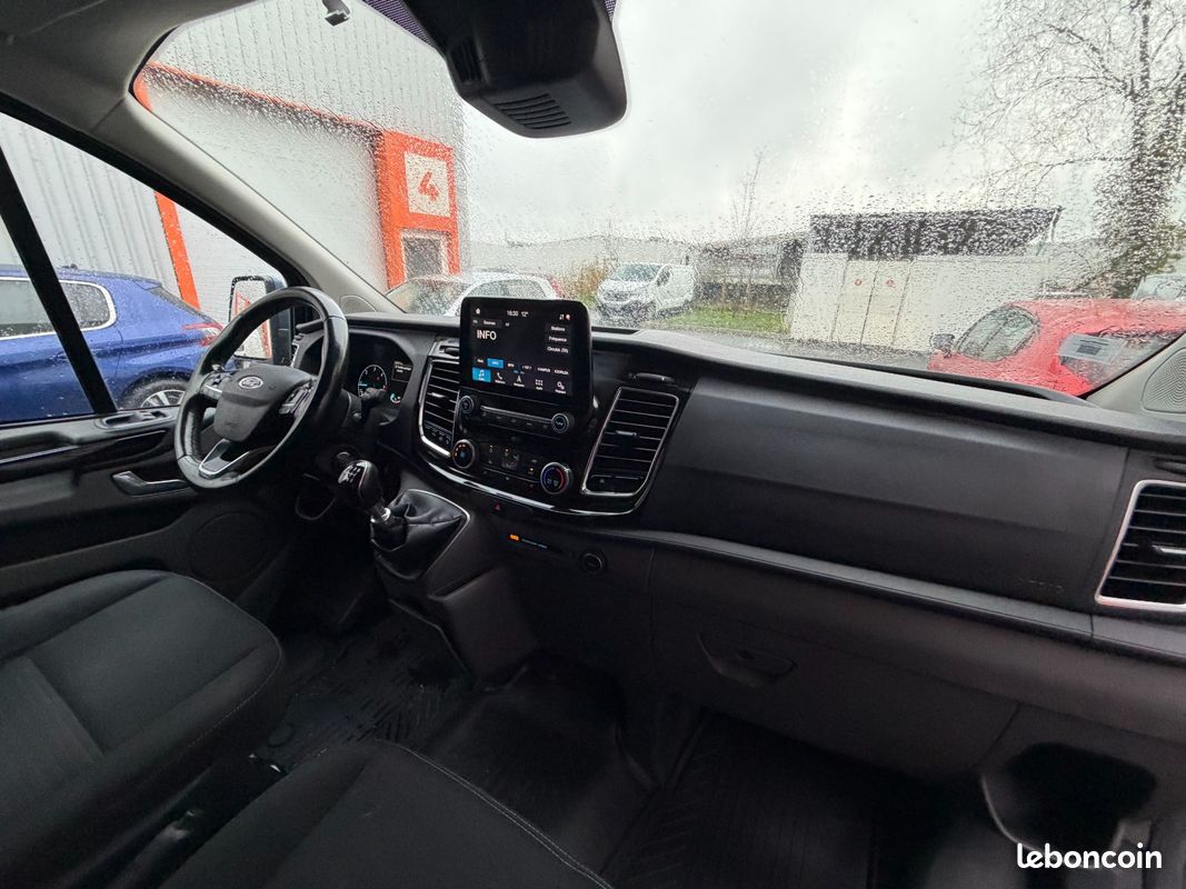 FORD TRANSIT CUSTOM FOURGON L1H1 2.0 ECOBLUE 130ch * DISTRIBUTION OK (image 11)
