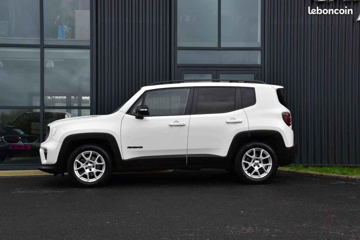 Jeep Renegade e-Hybrid BVA • 1ère Main • Caméra • LED • Garantie (image 2)