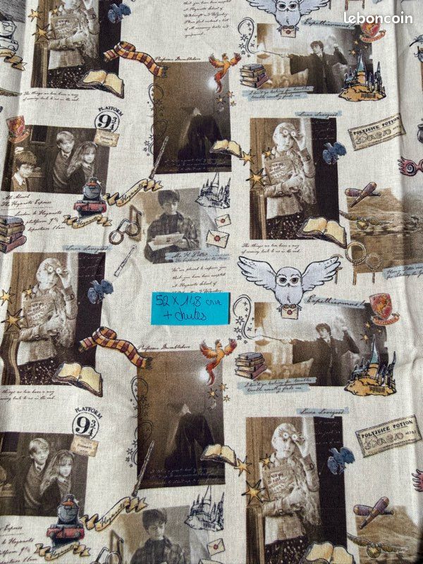 Tissu Harry Potter (image 1)