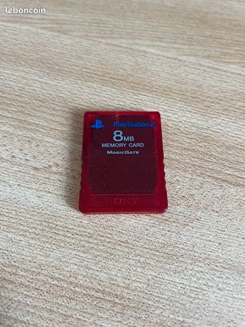 Achat CARTE MEMOIRE SONY PS2 8MB ROSE d'occasion - Cash express