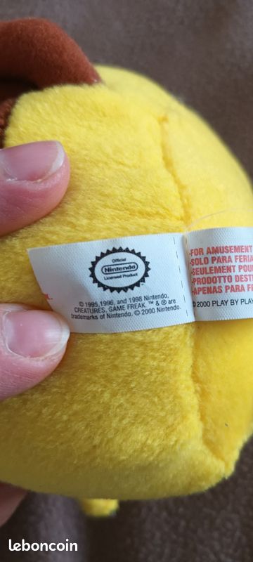 Peluche pokémon Pikachu (image 6)