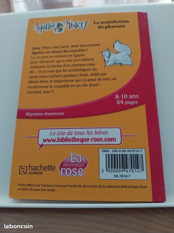 Livre la malédiction du pharaon (image 2)