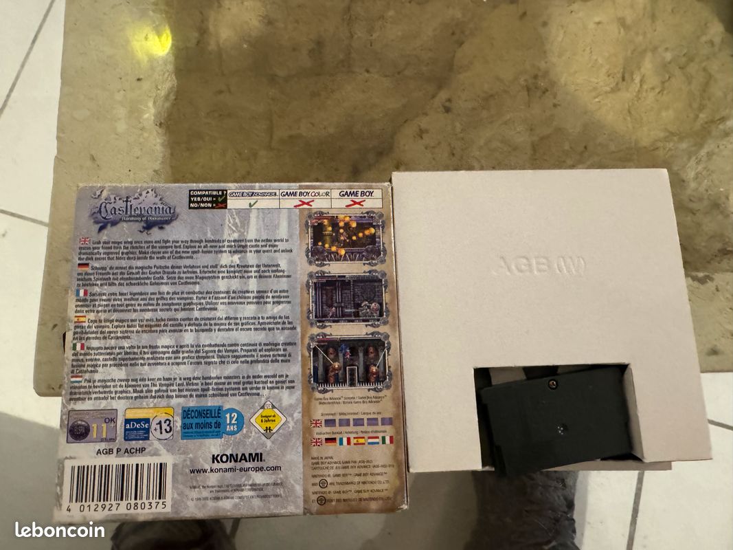 Castlevania harmony of dissonance game iboy advance (image 2)
