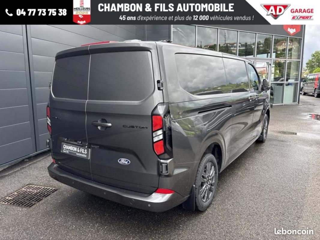 Ford Transit Custom FOURGON 320 L2H1 2.0 ECOBLUE 170 CH BVA8 LIMITED Prix: 35825 HT (image 6)