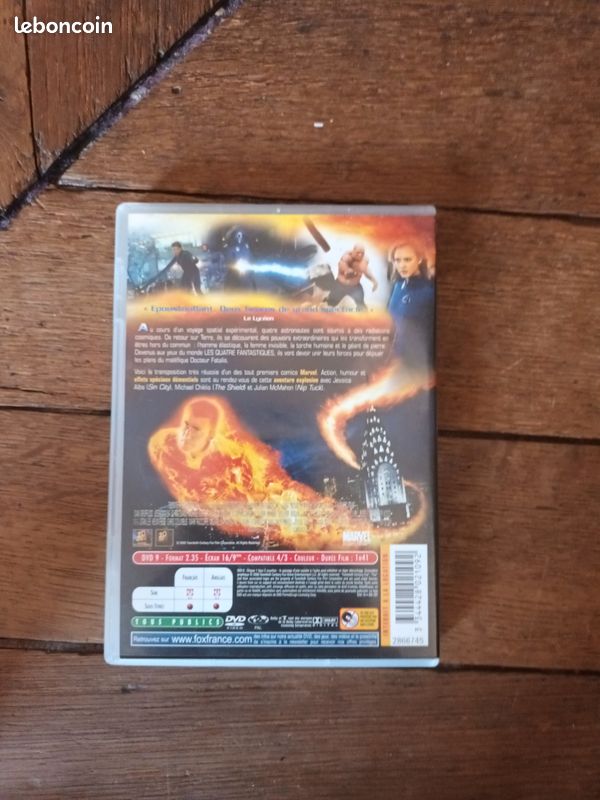 Dvd Les 4 fantastiques (image 2)