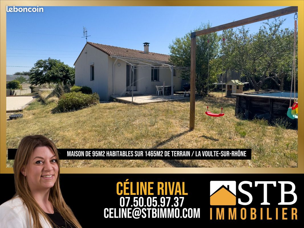 Maison 4 pièces 95 m² · à La Voulte-sur-Rhône · 95 m² · 273 000 €