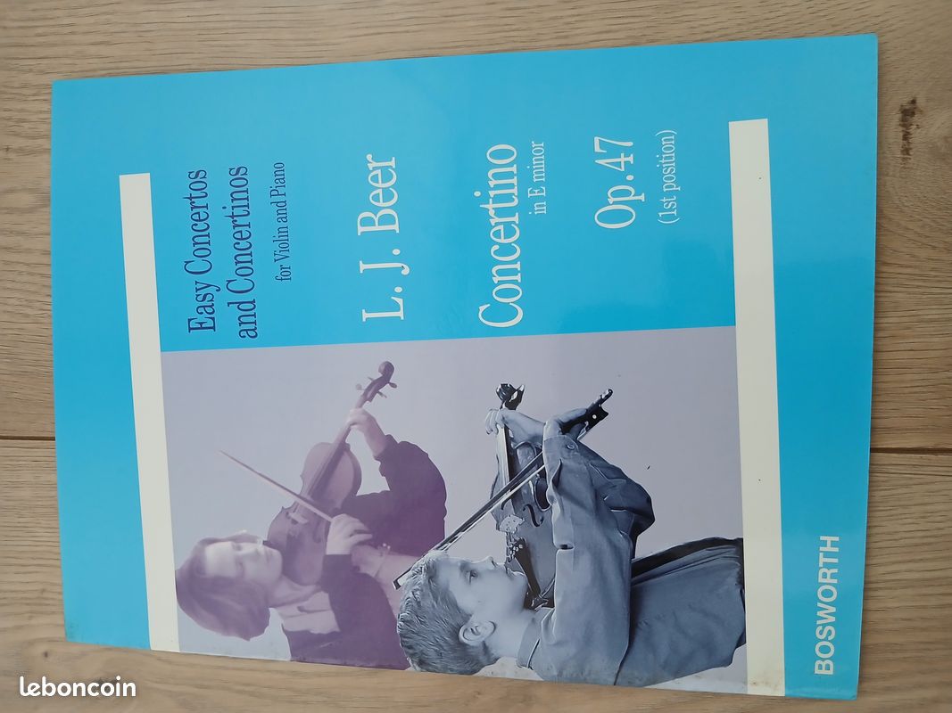 Opold Josef Beer Leopold J Beer Concertino In E Minor Op 47 (image 1)