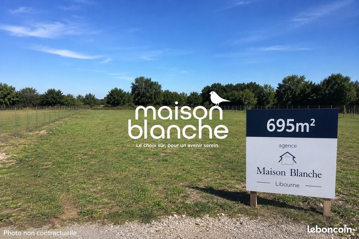 Terrain 695 m² · à Coutras · 695 m² · 56 000 €