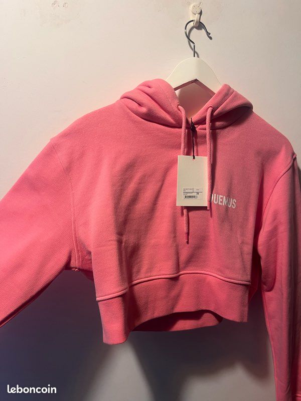 Sweat Shirt Jacquemus Rose Jacquemus Outlets Hoodie Le Sweatshirt