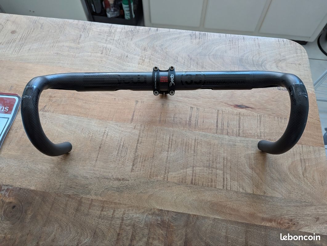 Guidon Carbone Deda Elementi Trentacinque 35 - Occasion, Léger Et Performant Pour Vélo De Route