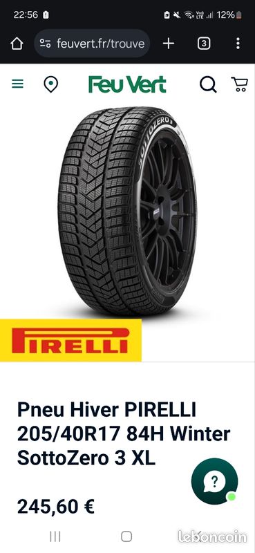 Pneus 205/40/ r17 (image 3)
