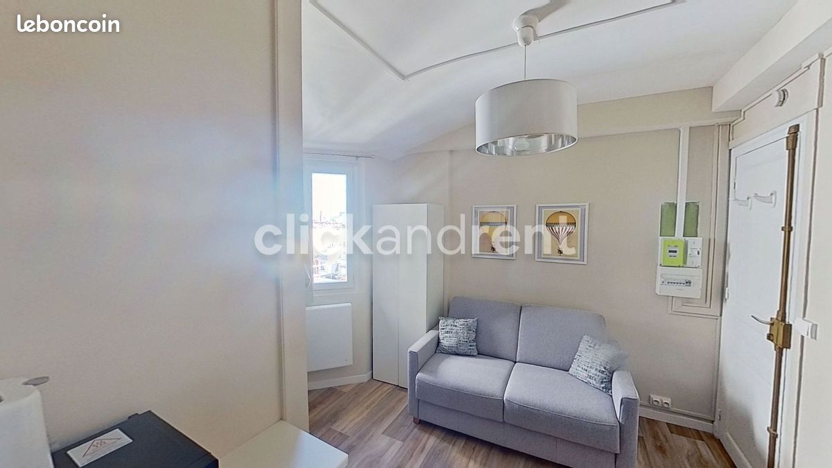 Appartement 1 pièce 12 m² · à Paris · 12 m² · 600 €/mois