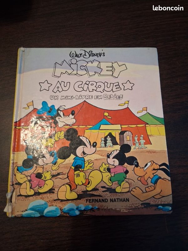 Livre Disney mickey en relief (image 1)