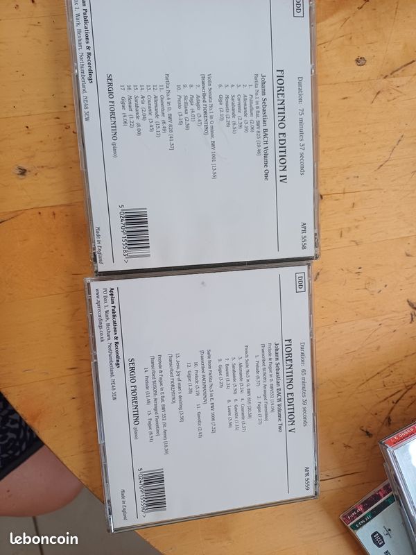 Sergio fiorentino bach volume 1 et 2 (image 2)
