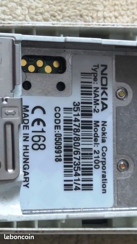 Telephone portable nokia 2100 (image 3)