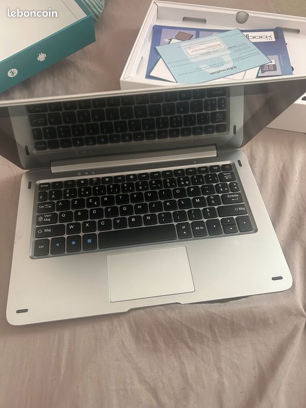 Notebook silver (image 1)