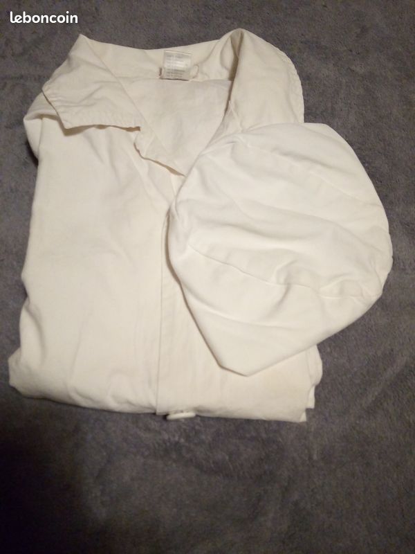 Blouse et toque de cuisine (image 1)