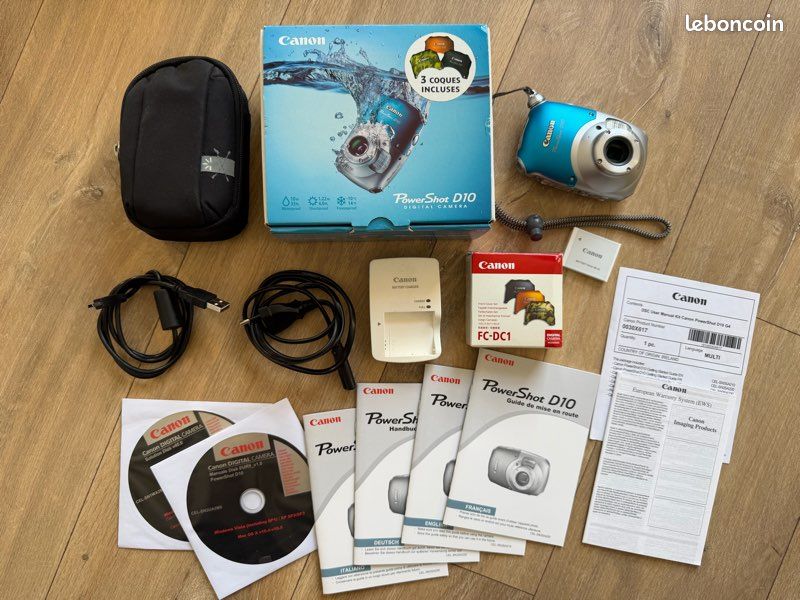 Appareil Photo Numérique CANON PowerShot D10 WaterProof (image 1)