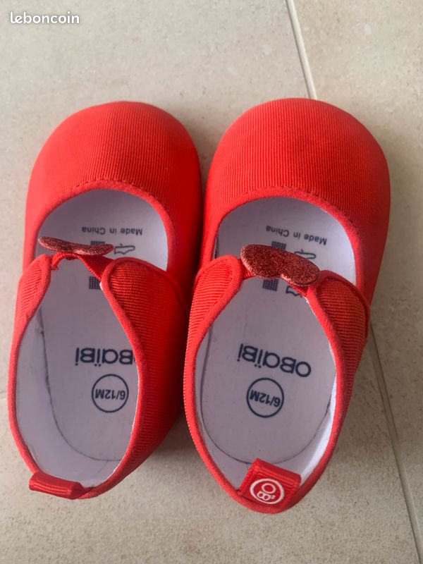 Okaïdi Chaussure Bebe Garcon Mois Chaussure Garçon Bleue Neuve