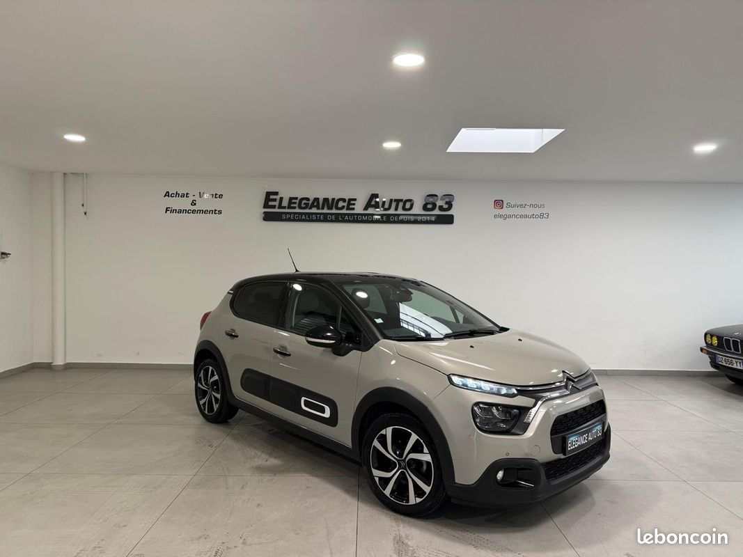 Citroen C3 1.5 BLUEHDI 100CH S&S SHINE / CARPLAY / CAMERA / SUIVI AVEC FACTURE (image 4)