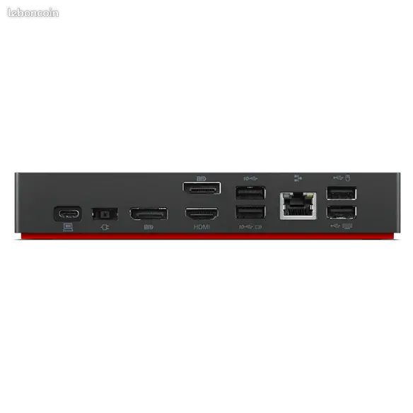 Lenovo ThinkPad station d’accueil Universal USB-C avec alim (image 1)